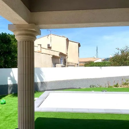 Villa Grande Piscine Cap Agde Marseillan (Herault)