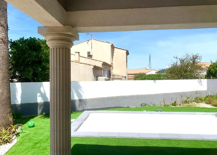 Villa Grande Piscine Cap Agde Marseillan (Herault)